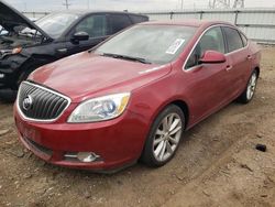 Salvage cars for sale at Elgin, IL auction: 2012 Buick Verano