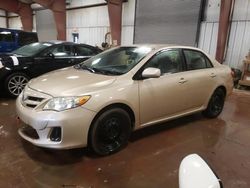 Salvage cars for sale from Copart Lansing, MI: 2011 Toyota Corolla Base