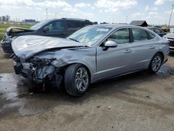 Salvage cars for sale at Woodhaven, MI auction: 2023 Hyundai Sonata SEL