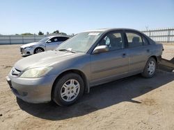 Salvage cars for sale from Copart Bakersfield, CA: 2004 Honda Civic EX