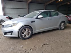 Salvage cars for sale at Houston, TX auction: 2013 KIA Optima LX