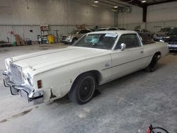Salvage cars for sale at Milwaukee, WI auction: 1975 Chrysler Cordoba