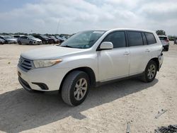 Toyota Highlander Vehiculos salvage en venta: 2012 Toyota Highlander Base