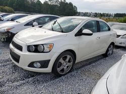 Salvage cars for sale at Fairburn, GA auction: 2016 Chevrolet Sonic LTZ