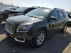 Salvage cars for sale from Copart Cahokia Heights, IL: 2014 GMC Acadia SLE