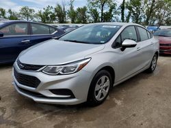 Salvage cars for sale from Copart Bridgeton, MO: 2017 Chevrolet Cruze LS