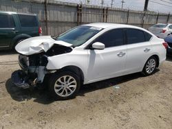 Salvage cars for sale at Los Angeles, CA auction: 2018 Nissan Sentra S