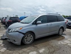 Salvage cars for sale from Copart Indianapolis, IN: 2016 Toyota Sienna XLE