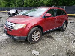 Salvage cars for sale from Copart Waldorf, MD: 2008 Ford Edge SEL