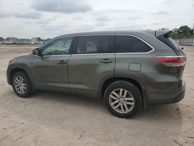 2015 Toyota Highlander LE