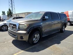 Toyota salvage cars for sale: 2007 Toyota Tundra Crewmax Limited