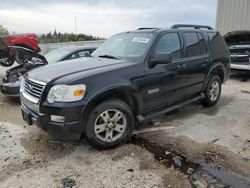 Salvage cars for sale at Franklin, WI auction: 2007 Ford Explorer XLT