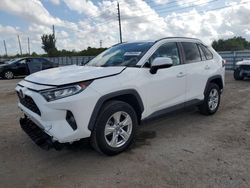 Toyota salvage cars for sale: 2020 Toyota Rav4 XLE