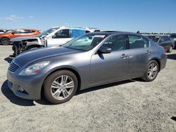 Salvage cars for sale at Antelope, CA auction: 2010 Infiniti G37 Base