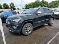 Salvage cars for sale at Moraine, OH auction: 2015 Jeep Grand Cherokee Limited