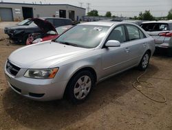 Salvage cars for sale at Elgin, IL auction: 2007 Hyundai Sonata GLS