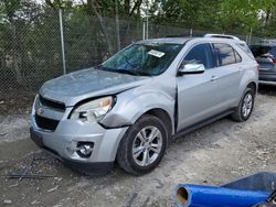 Salvage cars for sale at Cicero, IN auction: 2011 Chevrolet Equinox LTZ
