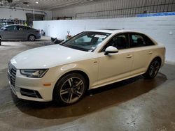 Salvage cars for sale at Candia, NH auction: 2017 Audi A4 Premium Plus