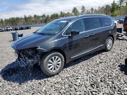 Salvage cars for sale at Windham, ME auction: 2018 Chrysler Pacifica Touring L