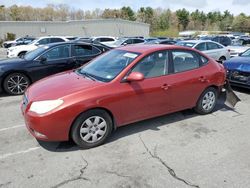Salvage cars for sale from Copart Exeter, RI: 2008 Hyundai Elantra GLS