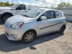 Salvage cars for sale at York Haven, PA auction: 2014 Mitsubishi Mirage ES