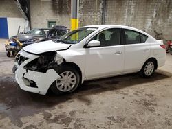 Salvage cars for sale at Chalfont, PA auction: 2015 Nissan Versa S