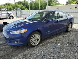 Salvage cars for sale from Copart Augusta, GA: 2014 Ford Fusion SE Hybrid