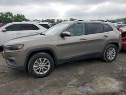 Salvage cars for sale at Cahokia Heights, IL auction: 2019 Jeep Cherokee Latitude