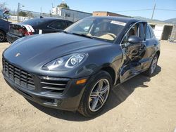 Salvage cars for sale at San Martin, CA auction: 2017 Porsche Macan S