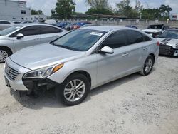 Vehiculos salvage en venta de Copart Opa Locka, FL: 2017 Hyundai Sonata SE