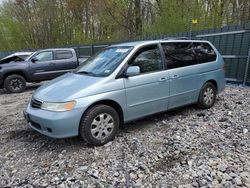 Salvage cars for sale from Copart Candia, NH: 2003 Honda Odyssey EXL