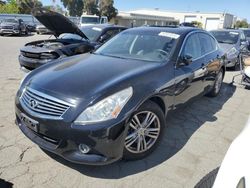 Salvage cars for sale at Martinez, CA auction: 2013 Infiniti G37 Base