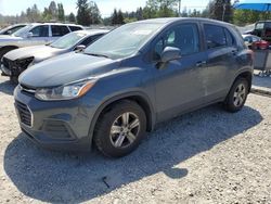Salvage cars for sale from Copart Graham, WA: 2021 Chevrolet Trax LS