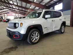 Salvage cars for sale at East Granby, CT auction: 2018 Jeep Renegade Latitude