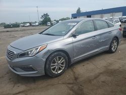 Salvage cars for sale from Copart Woodhaven, MI: 2015 Hyundai Sonata SE