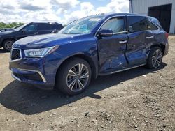 Salvage cars for sale at Windsor, NJ auction: 2019 Acura MDX Technology