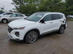 Salvage cars for sale at Lexington, KY auction: 2020 Hyundai Santa FE Limited