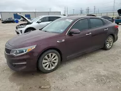 Salvage cars for sale from Copart Haslet, TX: 2016 KIA Optima EX