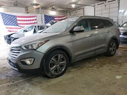Salvage cars for sale from Copart Columbia, MO: 2016 Hyundai Santa FE SE Ultimate