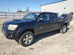 Salvage cars for sale from Copart Appleton, WI: 2007 Toyota Tacoma Double Cab Long BED