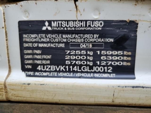 2020 Mitsubishi Fuso Truck OF America INC FE FEC72S