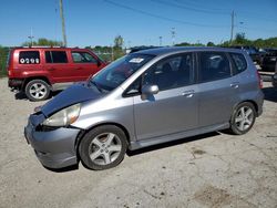 Salvage cars for sale from Copart Indianapolis, IN: 2008 Honda FIT Sport