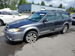 Salvage cars for sale at Portland, OR auction: 2008 Subaru Outback 3.0R LL Bean