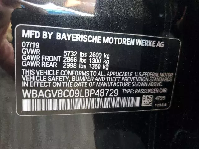 2020 BMW M850XI