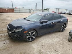 Salvage cars for sale at Temple, TX auction: 2016 Honda Civic Touring