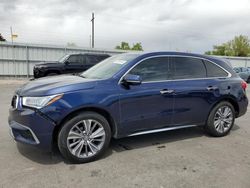 Salvage cars for sale at Littleton, CO auction: 2018 Acura MDX Technology