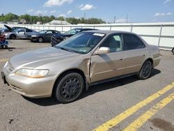Salvage cars for sale at Pennsburg, PA auction: 2001 Honda Accord LX