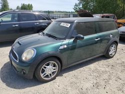 Salvage cars for sale from Copart Arlington, WA: 2009 Mini Cooper S Clubman
