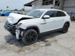 Salvage cars for sale at Corpus Christi, TX auction: 2020 Volkswagen Atlas Cross Sport SEL