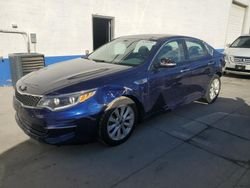 Salvage cars for sale at Farr West, UT auction: 2016 KIA Optima EX